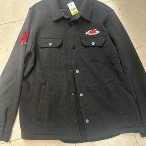 Storm Charcoal Gray Shirt Jacket